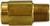 Midland Metal 46566 Check Valve, 1/4 in Nominal, FPT x MPT, Brass Body, Import