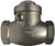 Midland Metal 949357 Swing Check Valve, 1-1/2 in Nominal, FPT, CF8M 316 Stainless Steel Body, Import