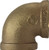 Midland Metal 44104 90 deg Elbow, 3/4 in FPT x 3/4 in FPT, Bronze