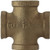 Midland Metal 44395 Pipe Cross, 1 in FPT x 1 in FPT x 1 in FPT x 1 in FPT, Bronze