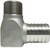 Midland Metal 973982SS Elbow, 1 in Insert x 1 in MIP, Stainless Steel