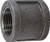 Midland Metal 65417 Coupling, 1-1/2 in FPT x 1-1/2 in FPT, Iron, Black, 150 lb