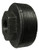 Midland Metal 64532 Reducer Hex Bushing, 2-1/2 in MPT x 1 in FPT, Iron, Galvanized