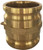 Midland Metal 44212 Spool Coupler, 1-1/2 in MPT x 1-1/2 in MPT, Brass