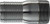 Midland Metal 973854 Combination Nipple, 1-1/2 in Hose Barbed x 1-1/2 in MIP, 3-7/8 in L, Steel