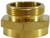 Female To Male Hex Adapter 2 NPT X 2 1/2 NST BRASS ADAPTER - 444318