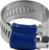 Midland Metal 88050 EmBossed Worm Gear Hose Clamp, 1-1/2 to 2 in Nominal, 1-1/2 in Minimum Clamp Diameter, Steel