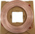 Midland Metal 972184 Refrigeration Tubing, Copper, 0.311 in ID, 3/8 in OD, 50 ft L, 0.032 in Thick Wall