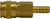 Midland Metal 28691 Universal Coupler, 1/4 in 3/8 in Barbed, Brass