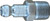 Midland Metal 28512 Automotive Interchange Plug, 3/8 in MIP, Steel
