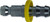 Hose ID Plug (Parker Interchange 1/4) 1/4P-ON HB PARKER TRU STEEL PLUG - 28521