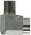 Midland Metal 550284 90 deg Street Elbow, 1/2 in Male Pipe x 1/4 in Female Pipe, Steel