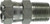 Midland Metal 650586 Adapter, 1/2 in JIC x 3/8 in MPT, Steel