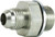 JIC to BSPP Male Connector 9/16-18X1/2-14 MJICXMBSPP ST CONN - 700268