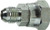 JIC to Female BSPP Straight Swivel 1/8-28 BSPP COUPLING - 74252