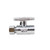 Midland Metal 746566 Straight Supply Stop, 1/2 x 3/8 in Nominal, Sweat x Compression, Brass Body