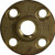 Midland Metal 44790LF Companion Flange, 1/2 in Threaded, Bronze