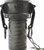 Buchanan Rubber CGC-100-SS1 Cam and Groove Coupler, 1 in Type C x 1 in Hose Shank, Stainless Steel