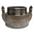 Buchanan Rubber CGBSL-300-SS1 Cam and Groove Self-Locking Crimplok Coupler, 3 in Type B x 3 in MNPT, Stainless Steel