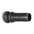 Buchanan Rubber GJS-050CR-SP Crimplok High Pressure Stem, 1/2 in FIP x 1/2 in Barb, Iron, Black