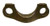 Midland Metal 206132 Half Split Flange, 2 in Code 61 Flange, Steel