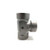 Stainless Adapters SS5605-06-06-06 Tee, 3/8 in FNPT x 3/8 in FNPT x 3/8 in FNPT, Stainless Steel