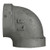 Midland Metal 79112 Elbows, Aluminum Fittings, 4 Aluminum 90 Elbow, Nipples and Fittings