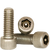 #4-40 x 1/4" Socket Head Cap Screws Tamper-Resistant, 18-8 Stainless Steel, Coarse, Fully Threaded, Qty 100