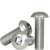 1/4"-20 x 1" Button Head Socket Cap Screw, 18-8 Stainless Steel, Fully Threaded, Qty 100