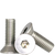 #3-48 x 3/16" Non-Standard Flat Head Socket Cap Screws, 18-8 Stainless Steel, Qty 100