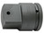 Ko-ken 17799A 1.1/2 Square Drive Adaptor 2.1/2 Square Length 115mm Hole type