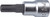 Ko-ken 3027.100-M6 3/8 Square Drive Bit Socket Ribe-CV M6 Length 100mm