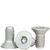 1/2"-13x3"(PT) - FLAT SOCKET CAPS COARSEALLOY MECHANICAL ZINC, Qty 50