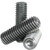 M10-1.50 x 35 mm Socket Set Screws, Cup Point, Thermal Black Oxide, Grade 45H, Coarse, ISO 4029 / DIN 916, Qty 100