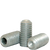M16-2.00 x 20 mm Socket Set Screws, Cup Point, Metric Class 45H, Zinc-Bake Cr+3, Coarse (UNC), Alloy Steel, ISO 4029 / DIN 916, Qty 50