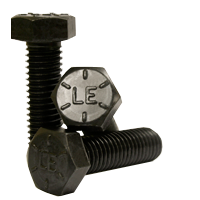 1/2"-20 x 2 1/4" Hex Cap Screws, Grade 8, Plain Finish, Partial Thread, Fine (UNF), Alloy Steel, Made in USA, Qty 50