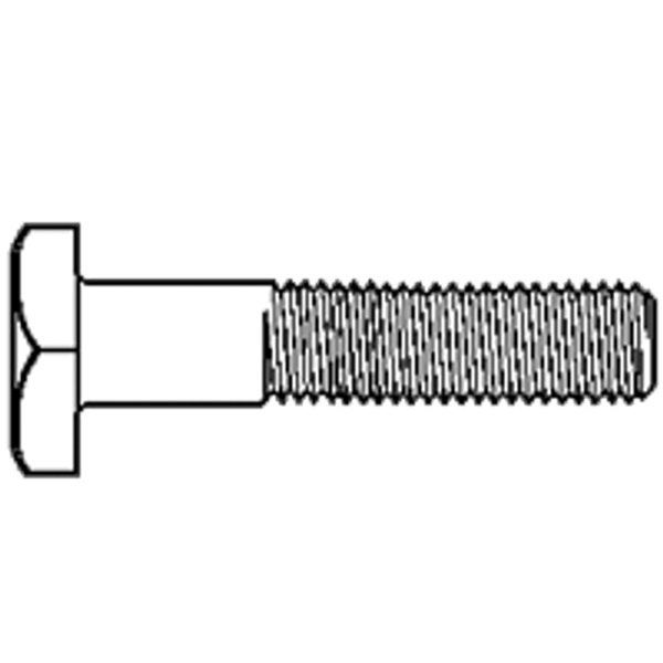 3/4"-10 x 2" Square Head Bolt, Hot Dipped Galvanized, Fully Threaded, Qty 180