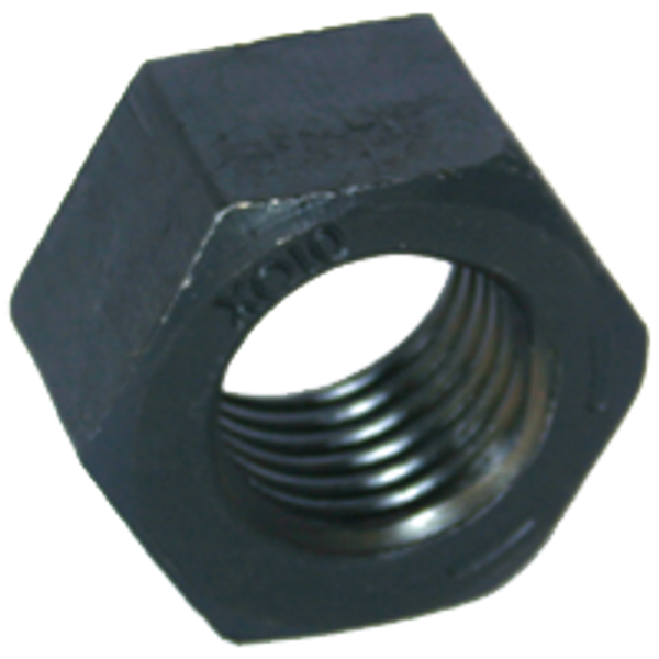 1/2"-20 Hex Nuts, Grade 8, Fine, Medium Carbon, Qty 100