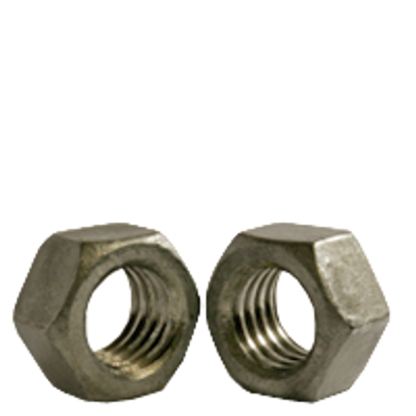 7/16"-14 Hex Nuts, Hot Dipped Galvanized, Coarse, Low Carbon, Qty 100