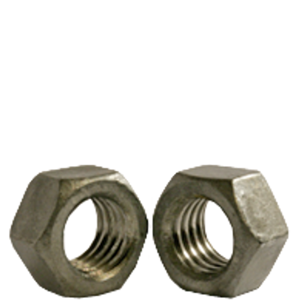 1 1/4"-7 Hex Nuts, Hot Dipped Galvanized, Coarse, Low Carbon, Qty 10