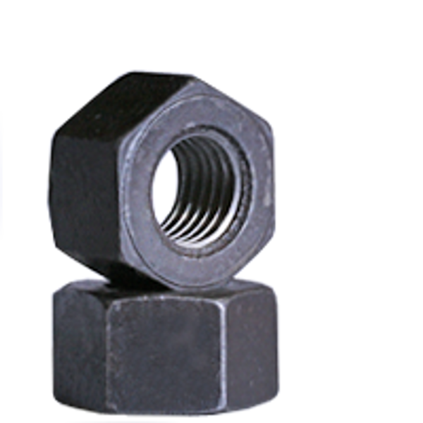7/8"-9 Heavy Hex Nuts, Grade 2H, Coarse, Medium Carbon, Plain, A194 / SA 194, Qty 25