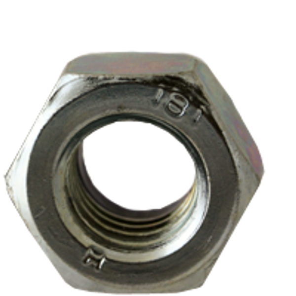 M6-1.00 Metric Nylon Insert Lock Nuts, Zinc Cr+3, Class 8, Coarse, DIN 985, Qty 100