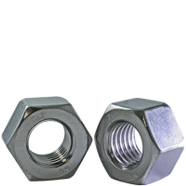 1 1/2"-8 Grade 8 ASTM A194 Heavy Hex Nut STAIN A2 (18-8), Qty 10