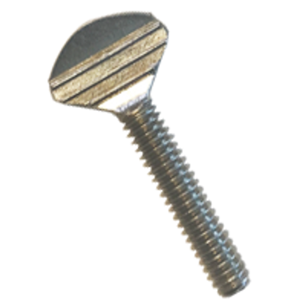 3/8"-16x3/4" STAINLESS 18-8 REGULAR THUMB SCREW, TYPE B WITHOUT SHOULDER, Qty 100