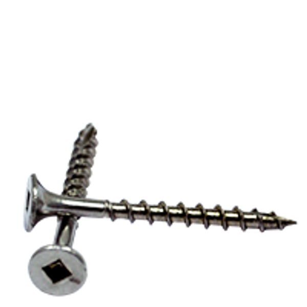 #14-7 X 3"/ 2" STAINLESS 316 SQUARE BUGLE HEAD DECK SCREW (DRYWALL SCREW), TYPE 17, Qty 100