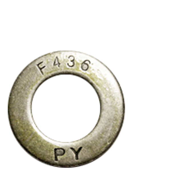 9/16" Structural Flat Washers, Medium Carbon, Plain, F436, Qty 300