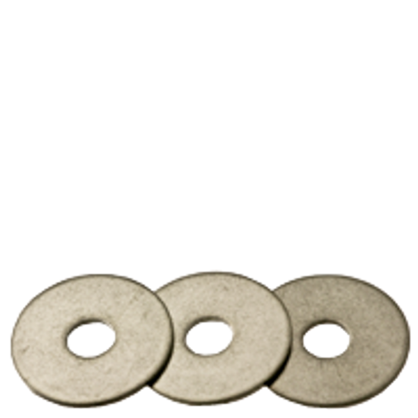 5/16" x 1 1/4" Fender Washers, Zinc Cr+3, Qty 5