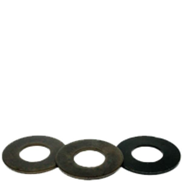 1 1/8" USS Flat Washers, Plain, Medium Carbon, Thru-Hardened, Qty 25