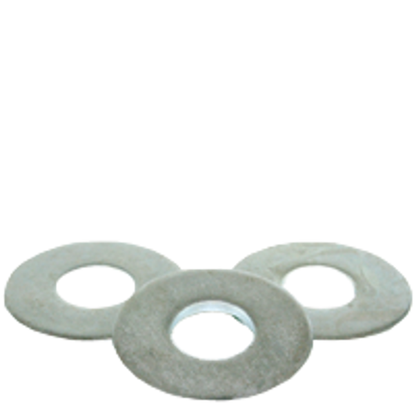 1/2"  USS FLAT WASHERS MED. CARBON THRU-HARDENED ZINC CR+3(USA), Qty 100