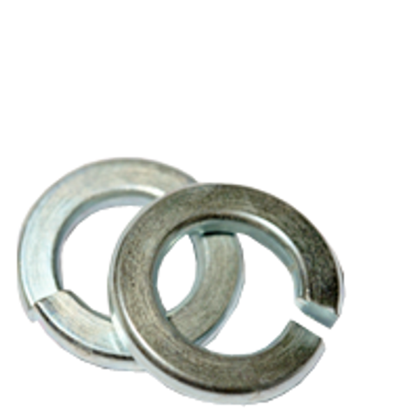 7/8" Regular Split Lock Washers, Zinc Cr+3, Qty 100